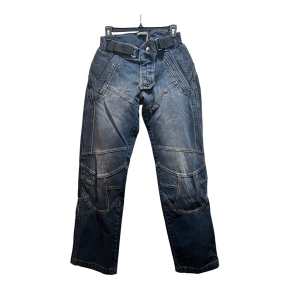 EB Denim Moto in Bella Notte, size XS NWT sold out online $695 Retail - Picture 4 of 16